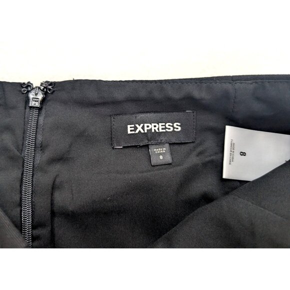 Express Women's Pencil Skirt Size 8 Black Business Career - Picture 3 of 13
